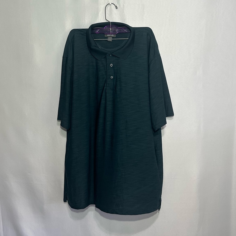 Kenneth Cole Reaction Navy Blue Polo Shirt Size XL